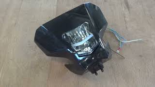 Mercurial Outboard Motorbike Wiring, Headlight, Lithium Ion Battery, Mercury 2 stroke V6