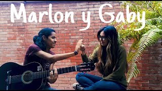 Video-Miniaturansicht von „Marlon y Gaby - Clandes. (Cover Acústico) Mafer Gutiérrez & Rubén Rojas.“