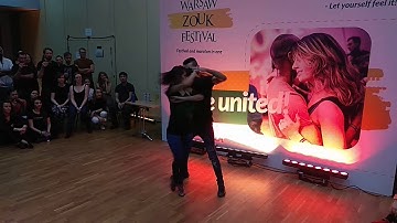 Michael &  Aline Zouk combination with spins Warsaw Zouk Festival 2019