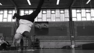 Bboy Bas powermove practice footage