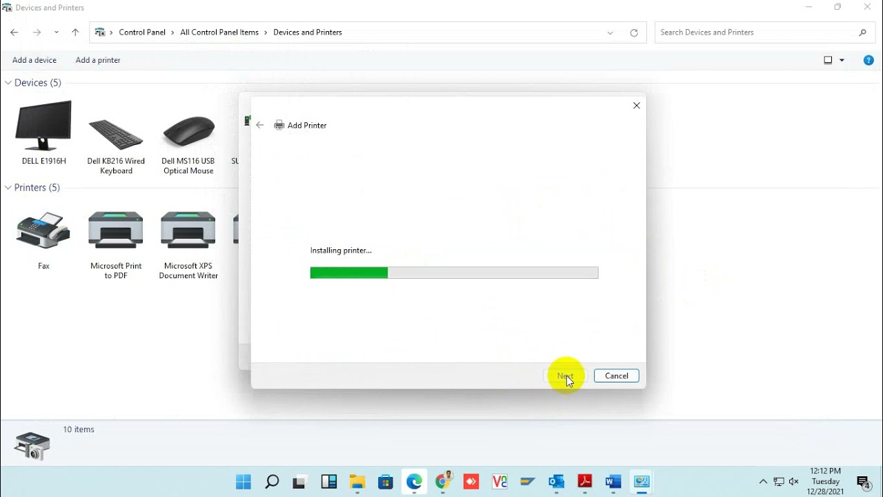 HP LaserJet Pro M402, M403  Network Printer. install, Share,