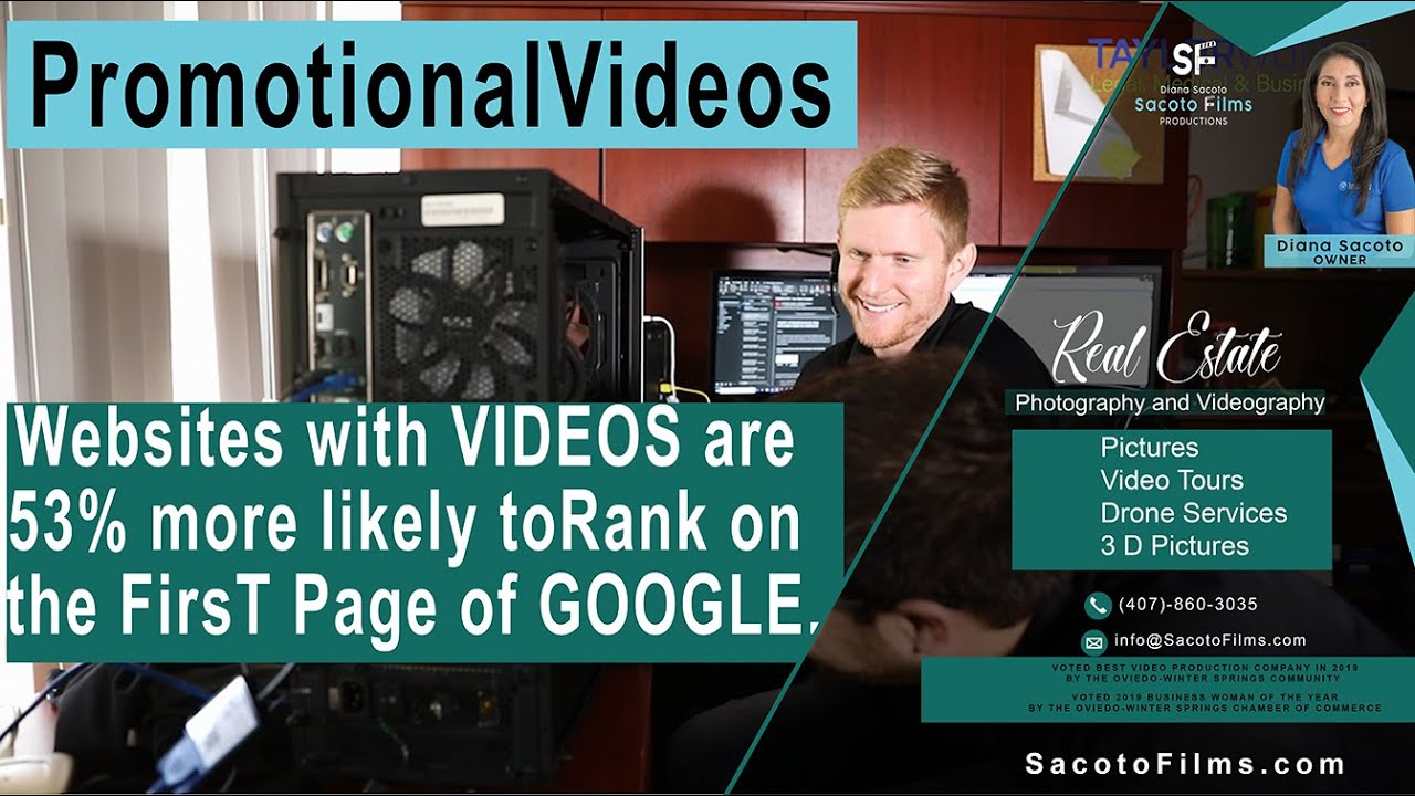 The Best Video Production Orlando - Promotional & Marketing Videos - Top Real Estate Photographer