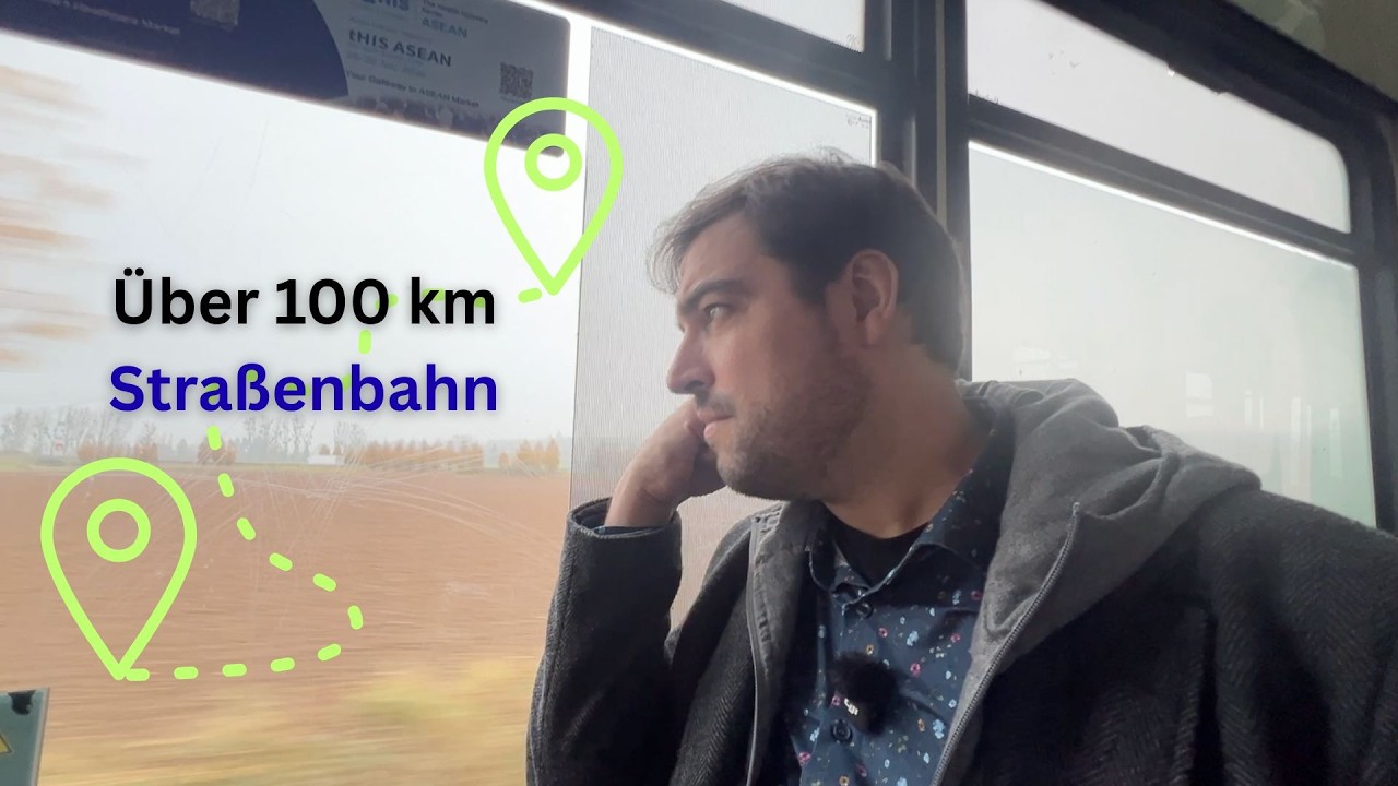 Ich bin die längste Tram-Verbindung Deutschlands gefahren!