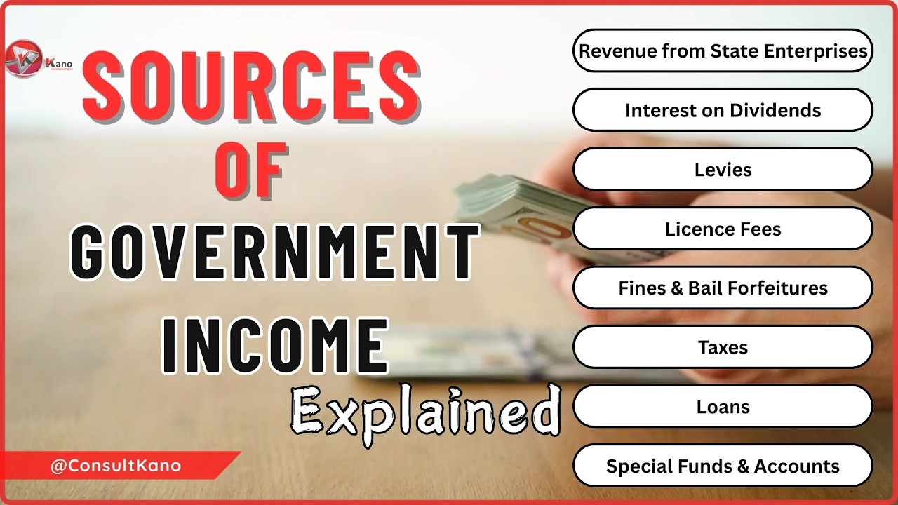 8 Sources of Income of the State Described | Understanding 8 Sources of Government Revenue Examples