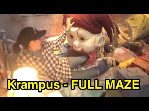 Atração Krampus no Halloween Horror Nights da Universal Orlando
