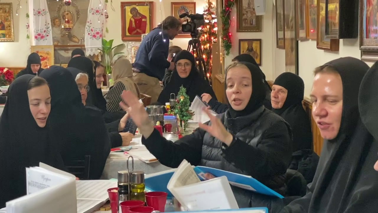 Рождественские колядки в Гефсимании 2020