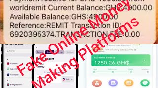 Fake Online Money Making Platforms to avoide
