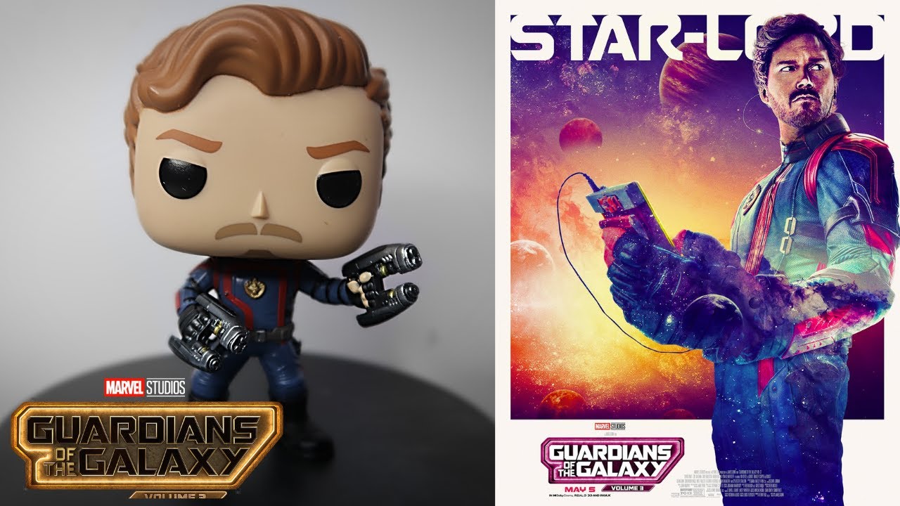 Star-Lord Guardians of the galaxy Vol 3 Marvel Legends 15 cm - Poptoys –  poptoys.it