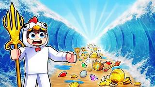 J'ai DIVISÉ la MER en DEUX sur ROBLOX...