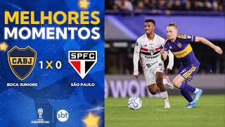 BOCA JUNIORS 1 X 0 SÃO PAULO - MELHORES MOMENTOS | SUL-AMERICANA 2026