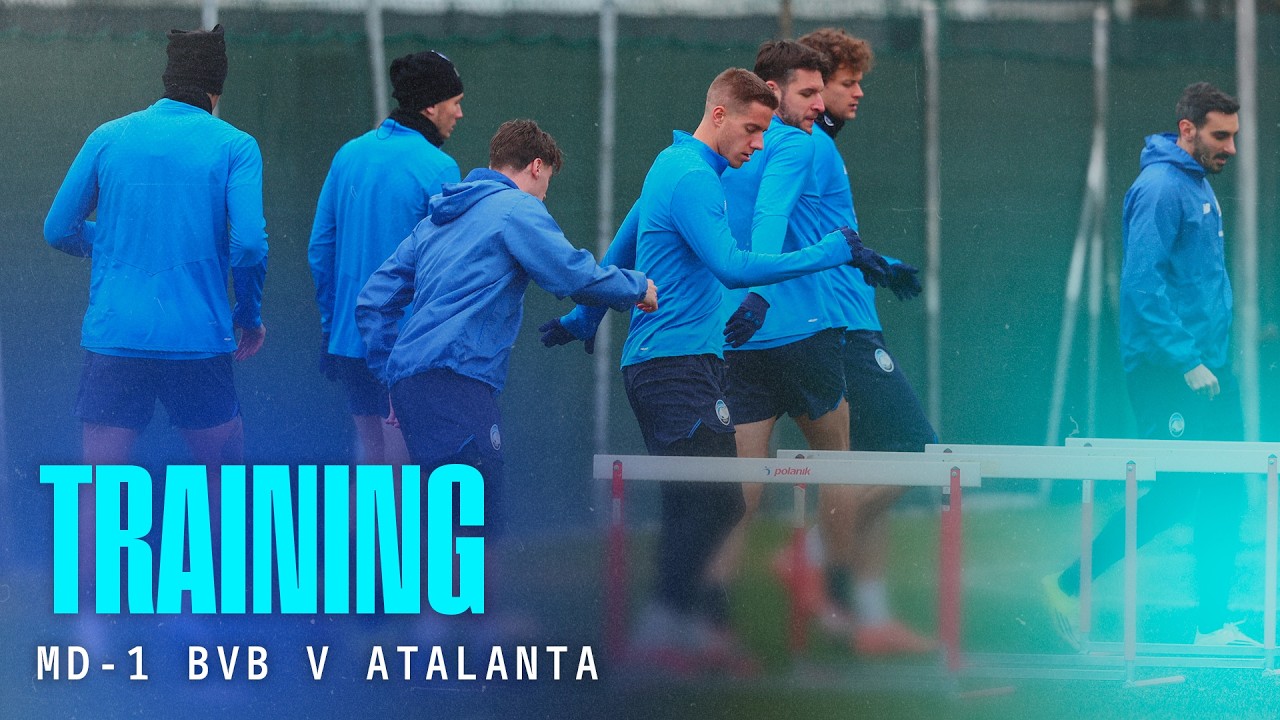Borussia Dortmund-Atalanta | L'allenamento della vigilia | Andata dei Playoff UCL 2025/26