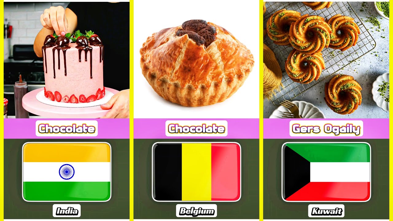 10 Most Popular Cakes From 10 Different Countries In The World - YouTube