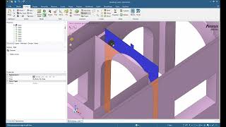 How to Split face or edge by Spaceclaim ANSYS