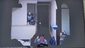 3D Expression of Point Cloud Stream on a Flat Display with Holo-SDK