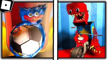 PROJECT:PLAYTIME BOXY BOO RP - How to get MOTORCYCLE BOXY BOO & BALL HUGGY BADGES! [ROBLOX]
