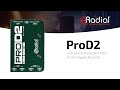 Пасивний директ бокс Radial ProD2