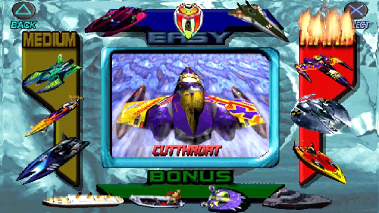 Hydro Thunder All Vehicles [PS1] - YouTube