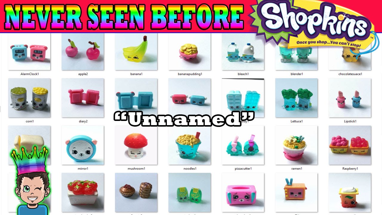 The Mystery Of Unnamed Shopkins - Never Seen Before! REAL OR FAKE?!