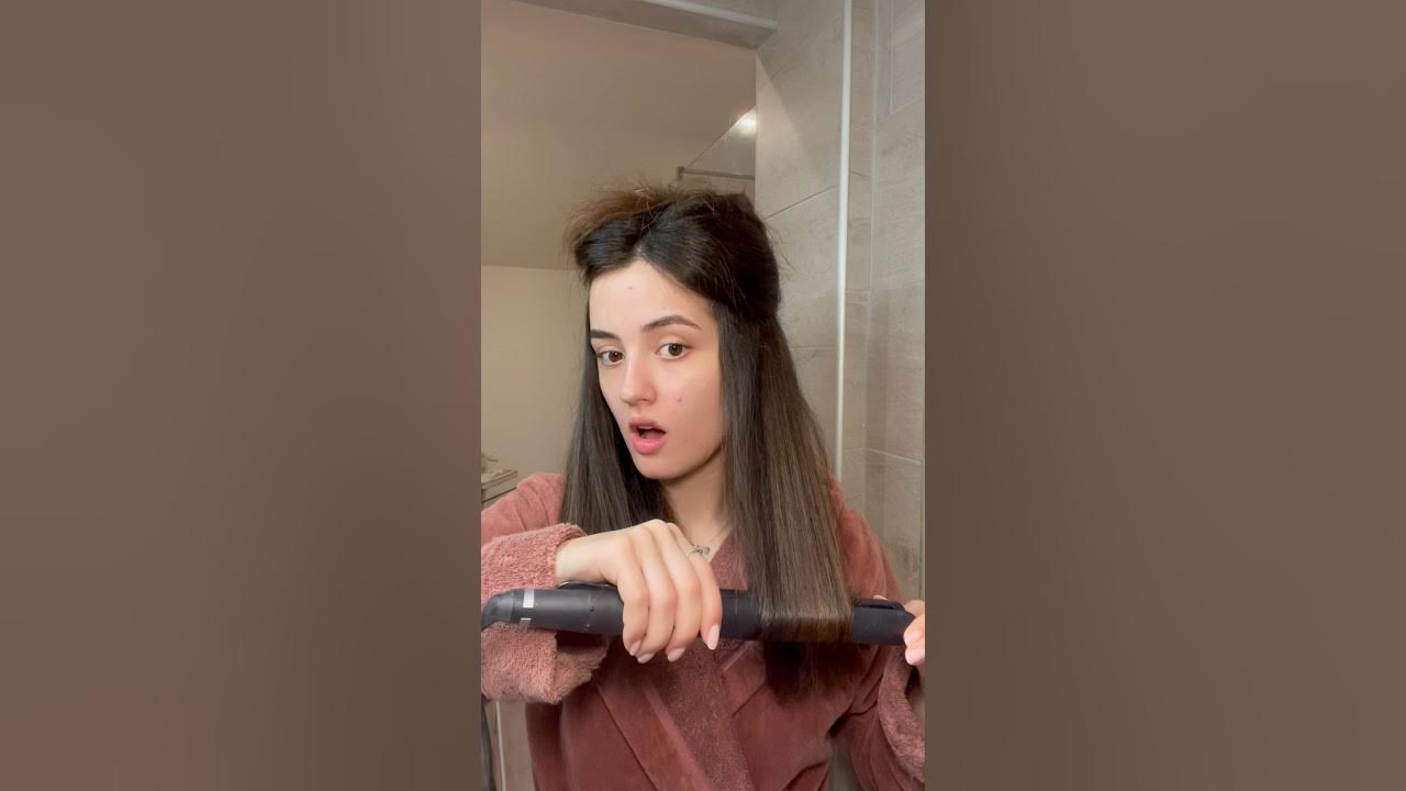attempting-to-style-my-frizzy-hair-youtube