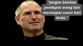 Kata-kata bijak Steve Jobs sangat menyemangati, menyemangati dan bermakna