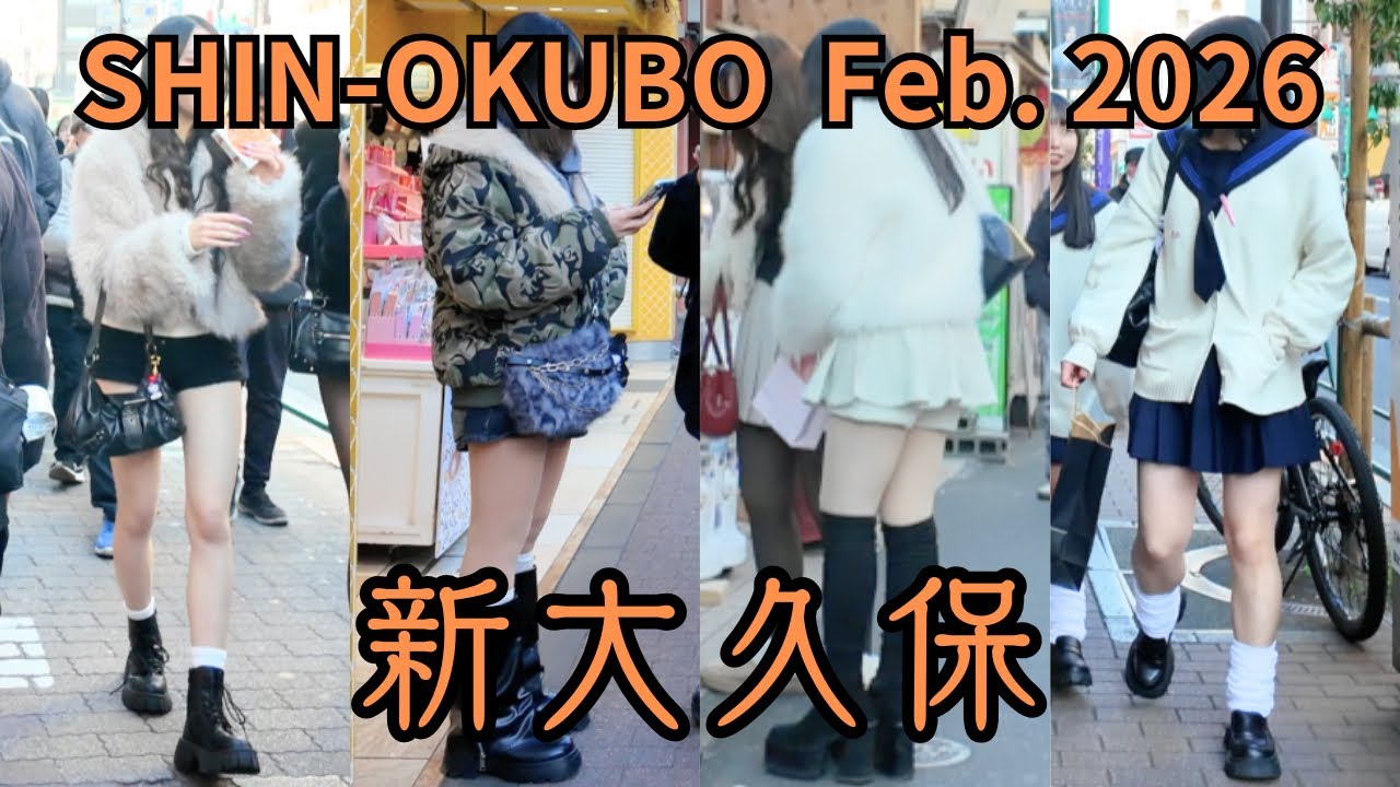 [東京散歩 4K60] 新大久保 SHIN-OKUBO / Feb. 2026 (2)  [WALK TOKYO]