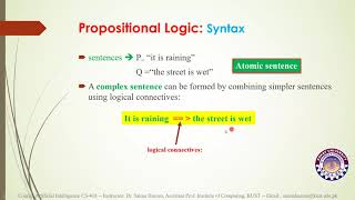 Artificial Intelligence| Propositional Logic | Lec 14