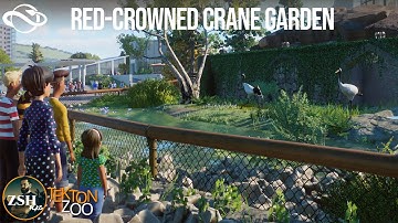 Red-Crowned Crane Garden ¦ Tekton Zoo ¦  Planet Zoo Franchise mode ¦ Ep. 48