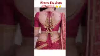 New 💯👌 Trending Fancy party' wear Back Neck blouse design #blouse #neck #fashion #viral #trending #