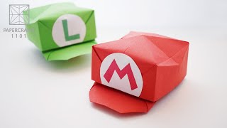 Origami Super Mario Cap Oригами おりがみ Oριγκάμι 折纸 摺紙 พับ 종이접기 Paper Crafts