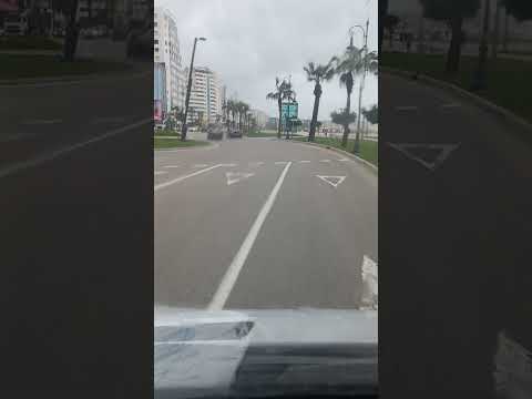 وسط مدينة رياح قويه 