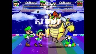 MUGEN Survival #17 DLG Luigi and Power Star Luigi