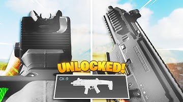 the NEW CX-9 SMG in MODERN WARFARE!  (HOW TO UNLOCK THE CX-9 SMG in MODERN WARFARE/WARZAONE)
