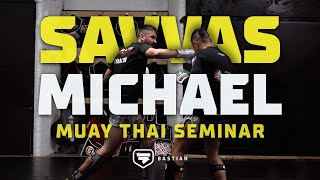 Savvas Michael "The Babyface Killer" Muay Thai Seminar and Sparring