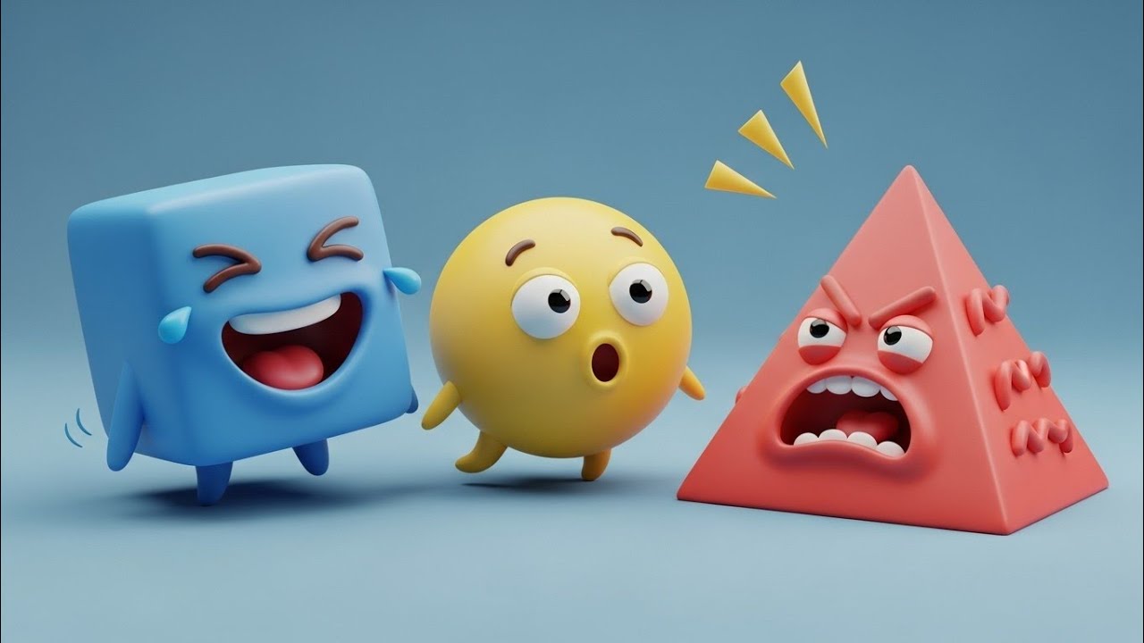 Shape Face Animation – Funny & Crazy Expressions! 😂🔥 