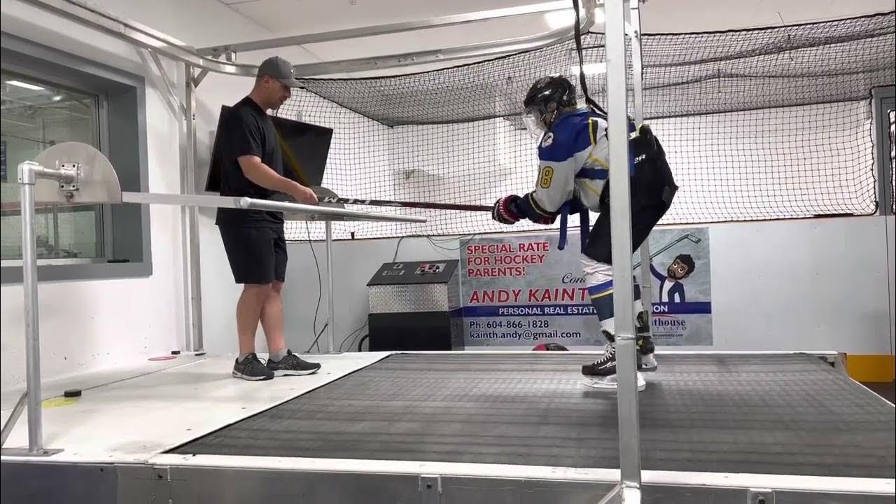 Ice Hockey Skating Treadmill work. YouTube