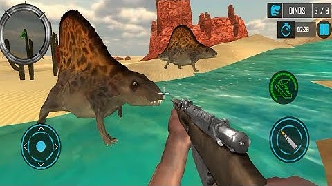 Real Dino Hunter Fps Shooter Android ios Gameplay - Dinosaur game - Dinosaur Planet Gaming #119