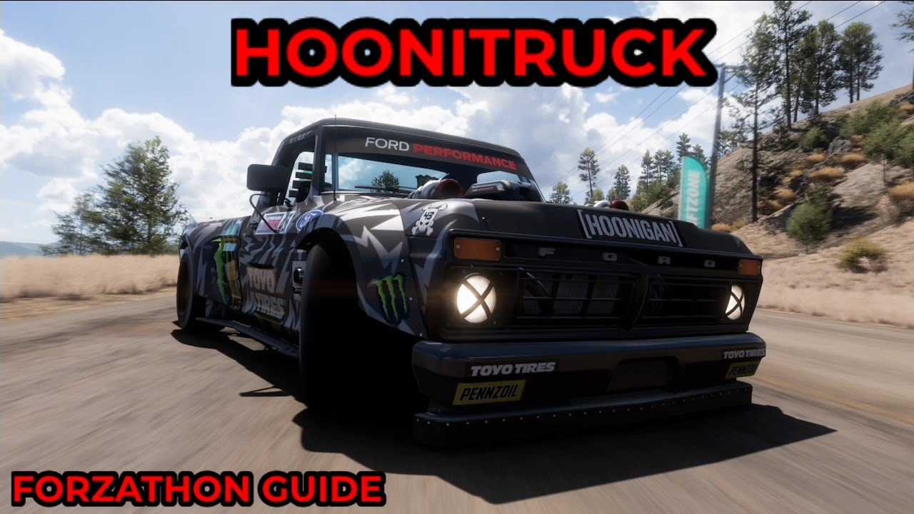 Forza Horizon 5 - Forzathon Guide - Hoonitruck - Drift Tap Skill