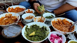 Kake Ka Kadai Paneer Aur Paneer Butter Masala Aur Shahi Paneer Aur Palak Paneer | jammu food tour 