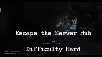 Aliens: Isolation - Escape the Server Hub - Difficulty Hard (PC)