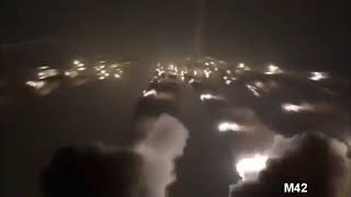 Обстрел Израиля - «Железный купол» в действии. Выпущено больше 1500 ракет