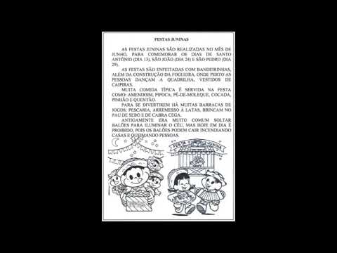 Texto festas juninas