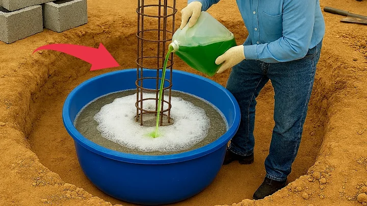 Mix CEMENT with DETERGENT and see something most people would never believe is possible!