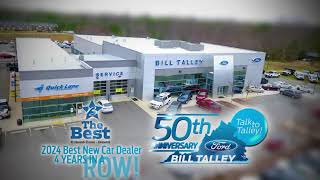 Bill Talley Ford - The Best New Car Dealer 4 Years In A Row!