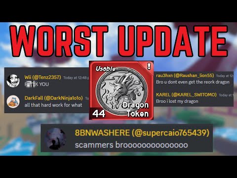 WORST UPDATE in Blox Fruits!! | They SCAMMED us!
