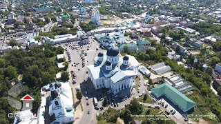 Аэросъемка города Арзамас/Aerial view of the city of Arzamas