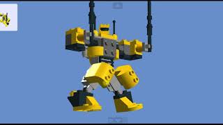 Робот в Lego Digital Designer. Конструирование.