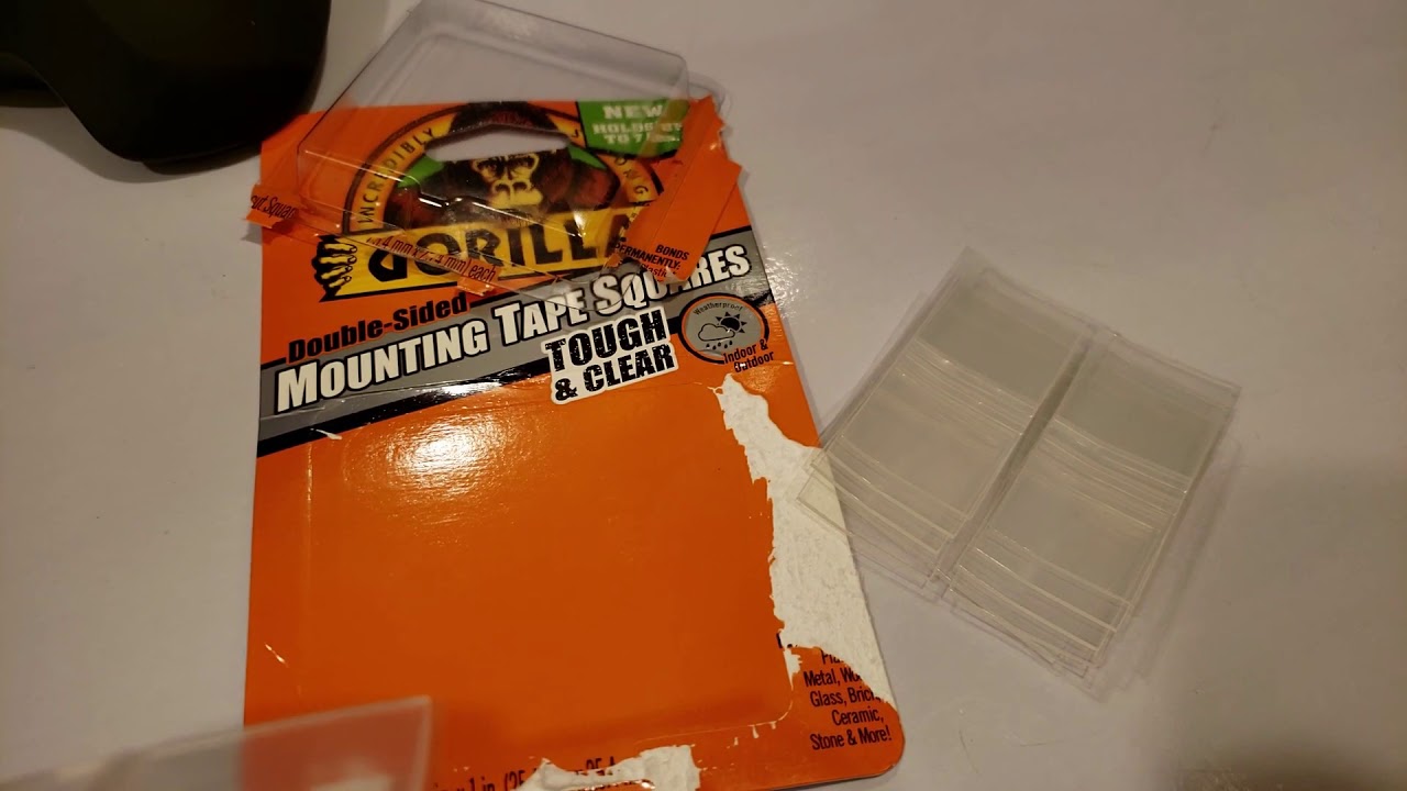 Gorilla Double Sided Mounting Tape, Clear