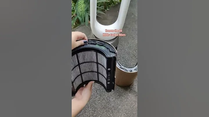 How to replace your Dyson air purifier's filter #shorts