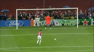 2008 Champions final penalty shootout Manchester united vs Chelsea