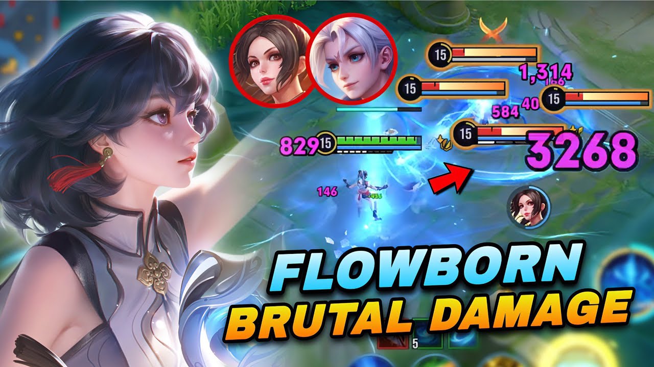 FLOWBORN MAGE WITH BRUTAL DAMAGE CAN EASILY BURST ENEMIES WITHIN SECONDS! | FLOWBORN BUILD & ARCANA